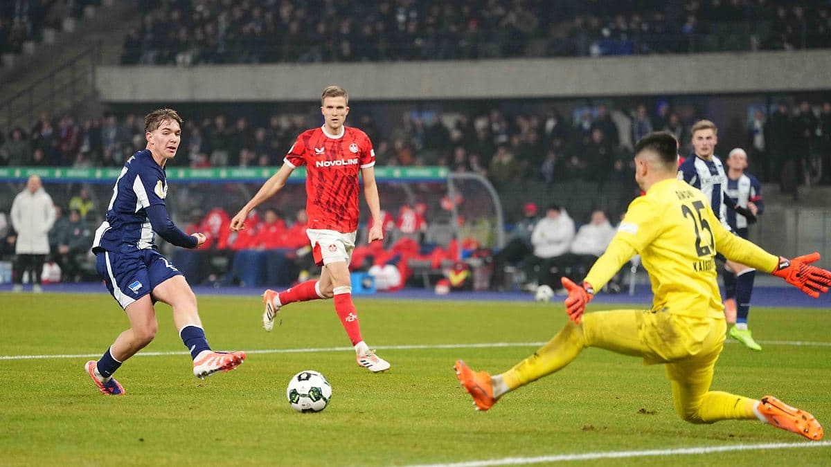 Hertha BSC triumphiert im Pokal: 16-Jähriger schreibt Geschichte